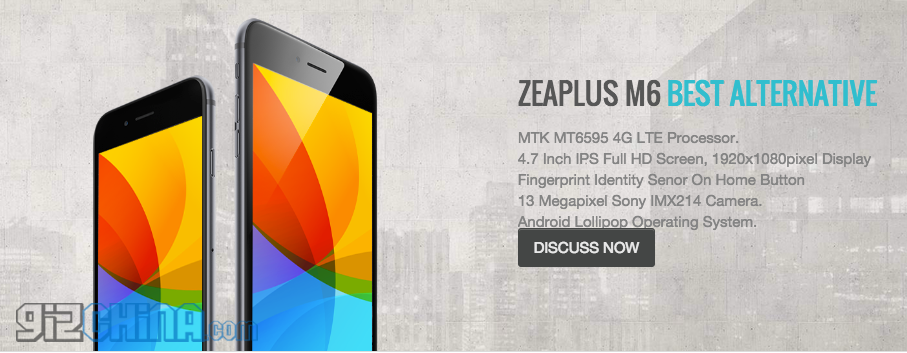 Start up brand Zeaplus launching MT6595 phone with Lollipop