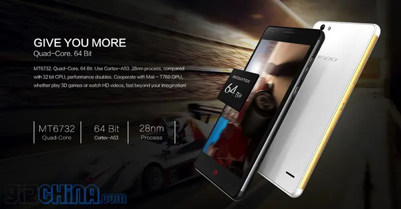 Launched: Zopo Focus ZP720 is an all new 64bit Zopo Mid-range phone