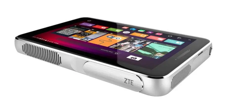 ZTE Spro Plus is a tablet within a projector within a WiFi hotspot