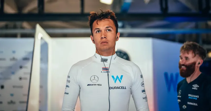 Alexander Albon geeft update na operatie aan blindedarm