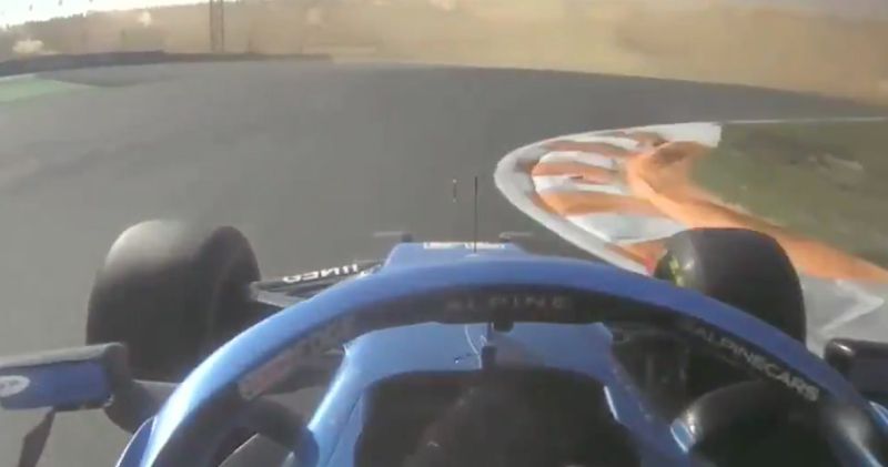 Video. Fernando Alonso grapt om Nederlandse fans: 'Ik gok dat Max gewonnen heeft'