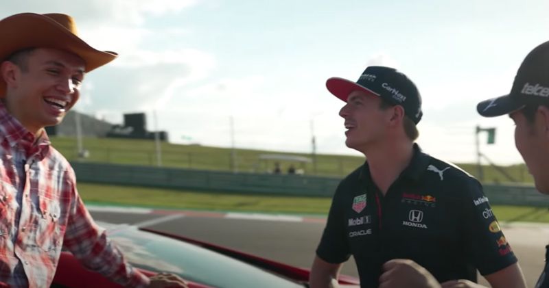 Video. Max Verstappen en Sergio Pérez nemen deel aan de quiz van Alex Albon