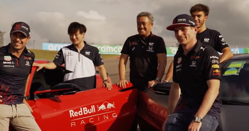 Honda deelt hilarische video van 'autoverkoper' Max Verstappen