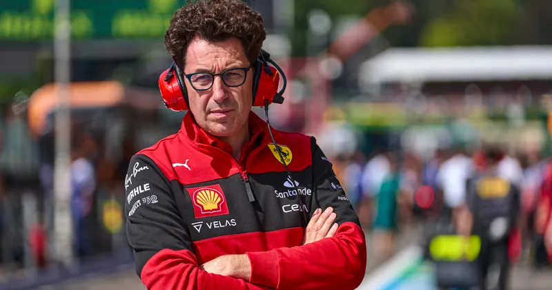 Mattia Binotto op de wipstoel bij Ferrari na tegenvallende resultaten