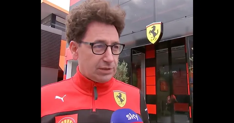 Video. De reactie van Mattia Binotto op de strategie in Hongarije