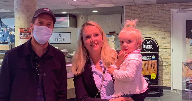 Video. Sebastian Vettel doet 'gewoon' zijn boodschappen in Zandvoort