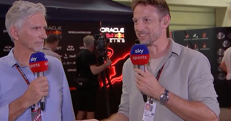 Jenson Button verdedigt Max Verstappen: 'Als Pérez daar moeite mee heeft, is het zijn probleem'