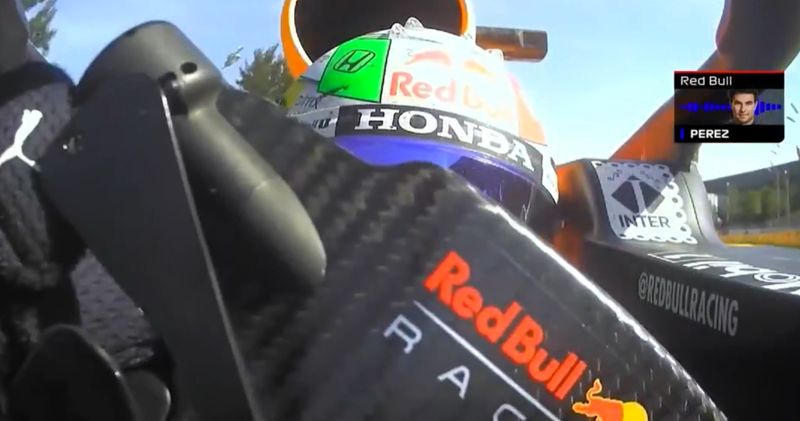 Video. De boordradio van Sergio Pérez na afloop van de GP in Mexico