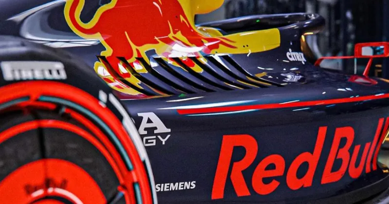 Foto's. Conceptmodel 2022 Red Bull Racing-bolide