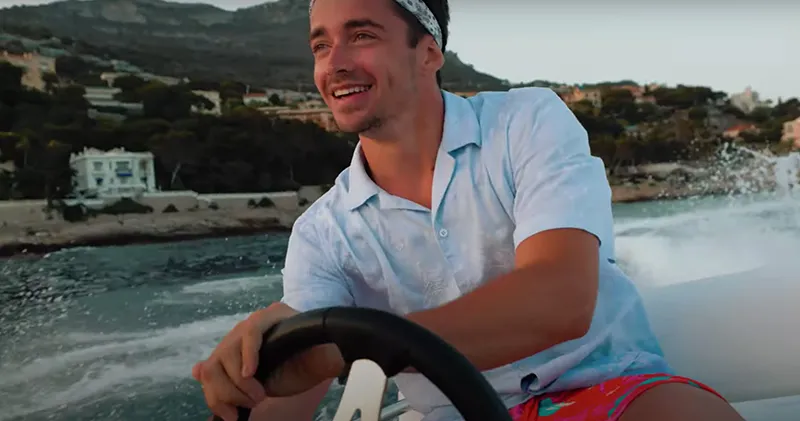 Video. Een dag in het leven van Charles Leclerc