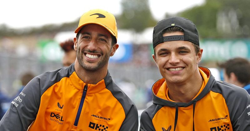 Lando Norris geeft Daniel Ricciardo steek onder water: 'Dat is je werk'
