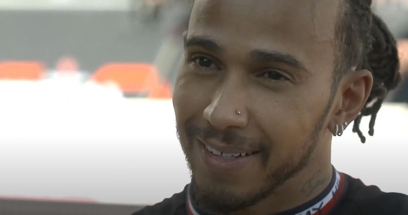Video. Wederom nare woorden over Sergio Pérez van Lewis Hamilton