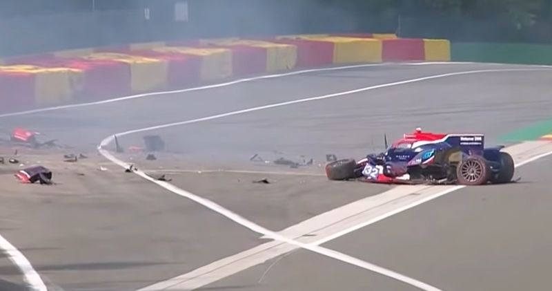 Video. Snoeiharde crash tijdens kwalificatie European Le Mans Series op Spa
