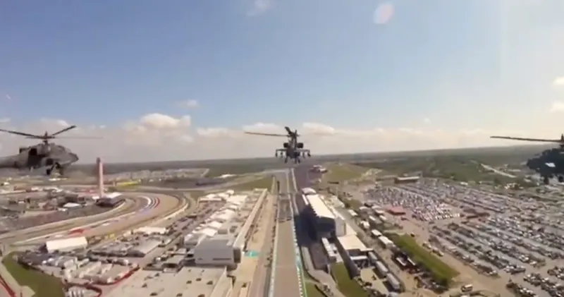 Video. Prachtige beelden van de Nederlandse 'flyby' in Austin