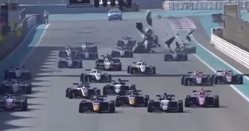 Video. Huiveringwekkende crash tijdens Formula Regional race