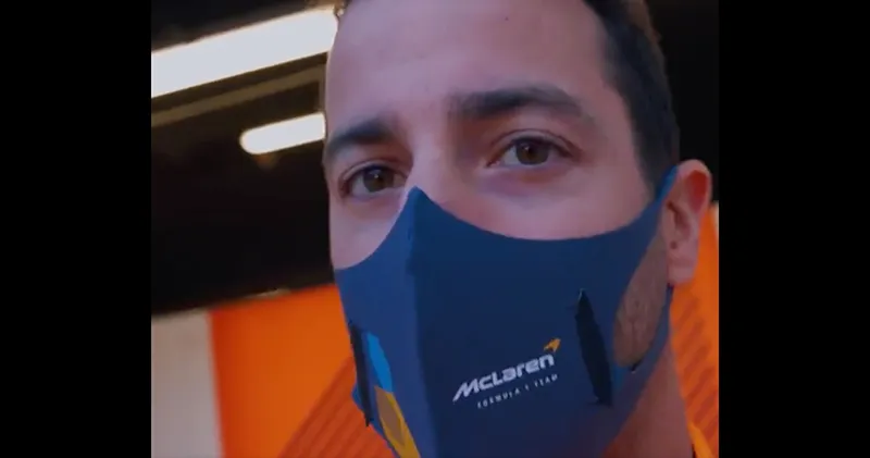 Video. Daniel Ricciardo deelt 'grappig feitje' na testdagen