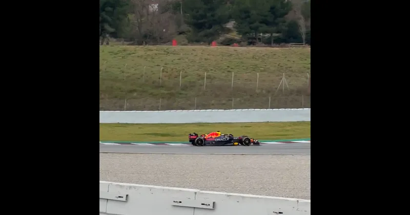 Video: Giedo van der Garde deelt beelden van Max Verstappen in Barcelona