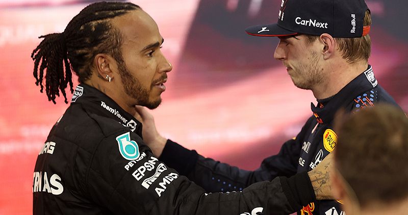Lewis Hamilton over eerste titel Max Verstappen: 'Ben ik beroofd? Natuurlijk'