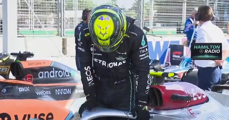 Video. Toto Wolff biedt Lewis Hamilton excuses aan na race in Bakoe
