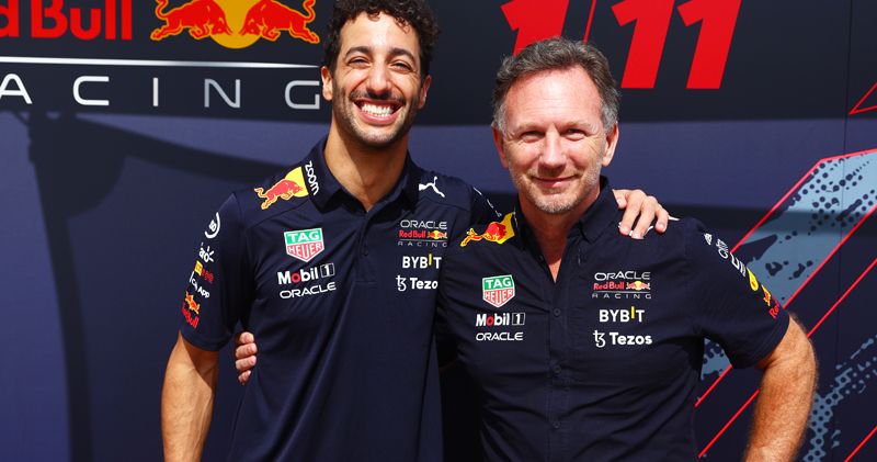 Christian Horner haalt uit naar Daniel Ricciardo: 'Hij heeft iets doms gedaan'