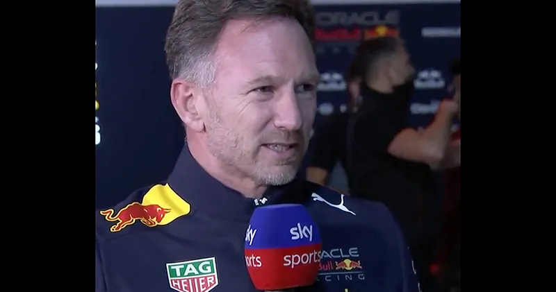 Video. Christian Horner vreest voor pole na vrije trainingen