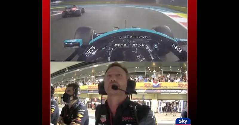 Video. De reactie van Christian Horner tijdens de laatste ronde in Abu Dhabi
