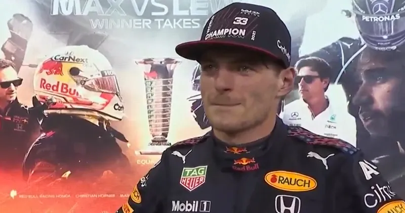 Video. Interview Max Verstappen na afloop GP Abu Dhabi