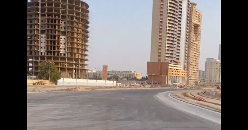 Video. Eerste beelden vanaf het Jeddah Street Circuit in Saoedi-Arabië