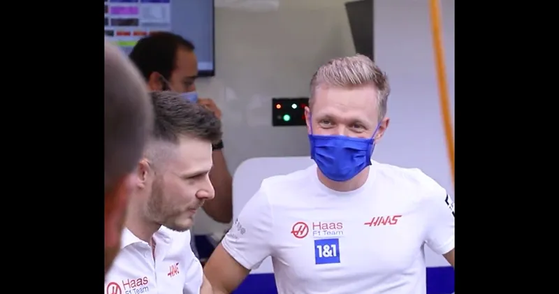 VIDEO: De eerste beelden van Kevin Magnussen terug bij Haas