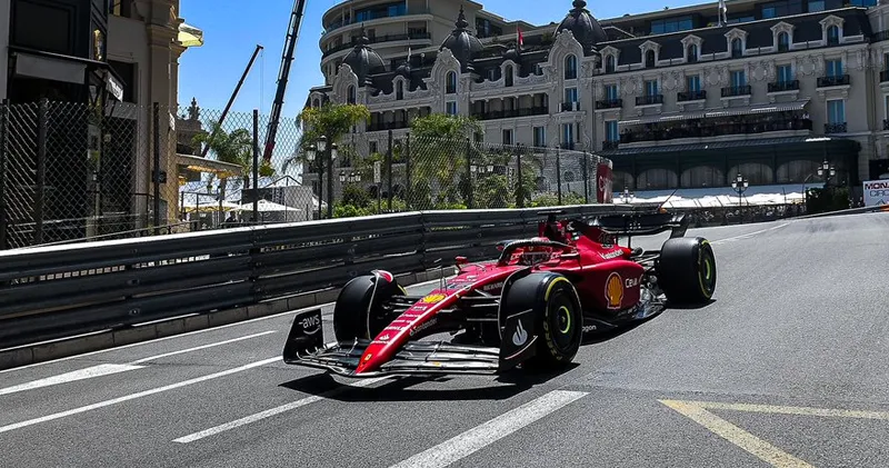 Charles Leclerc zet snelste tijd neer in eerste vrije training in Monaco