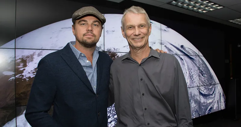 Leonardo DiCaprio gaat in zee met Lewis Hamilton