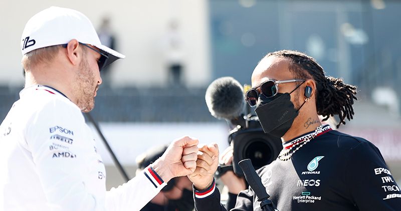 Lewis Hamilton reageert na beschuldigingen aan adres Valtteri Bottas
