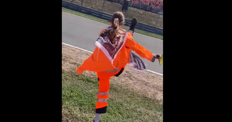 Video: Marshals maken er een feestje van voorafgaand aan Nederlandse GP