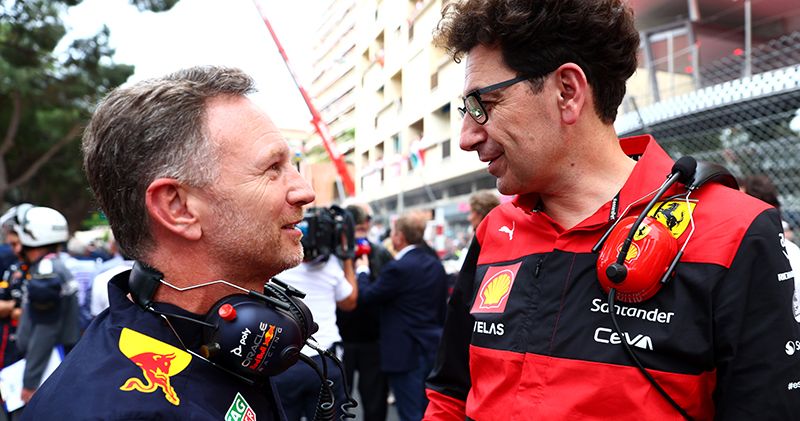 'Christian Horner benaderd door Ferrari als opvolger van Mattia Binotto'