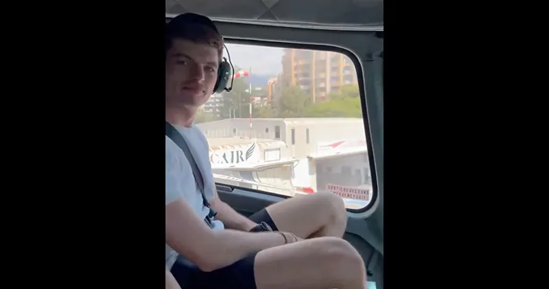 Video. Max Verstappen arriveert in stijl op Paul Ricard