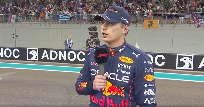 Video. Max Verstappen uitgefloten na kwalificatie in Abu Dhabi