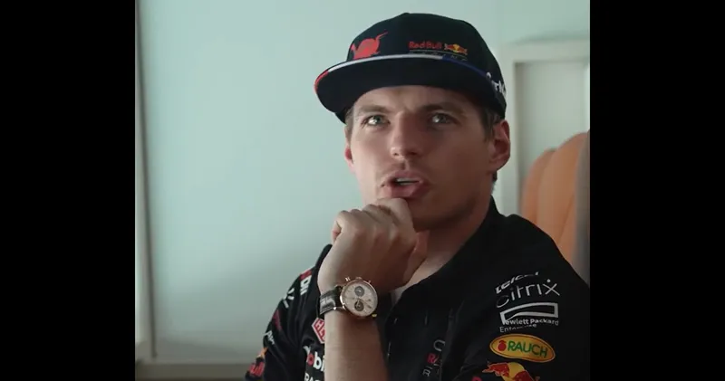 Video. Max Verstappen en Sergio Pérez dollen met elkaar in Barcelona