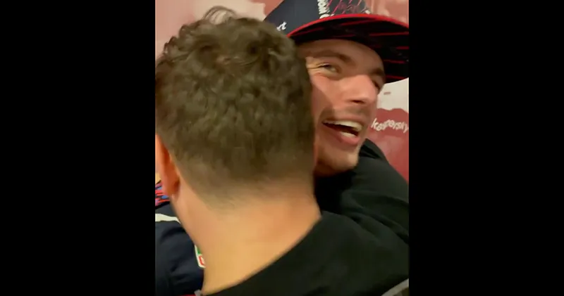 Video. Max Verstappen viert feest met Martin Garrix en Rico Verhoeven