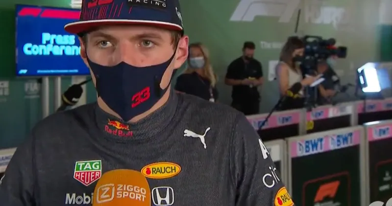 Video. Max Verstappen aangeslagen na kwalificatie bij Jack Plooij
