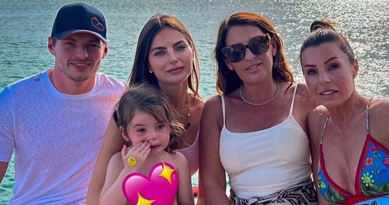 Max Verstappen geniet met familie Piquet in Miami