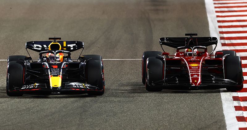 Ferrari plaatst mooie tweet over Max Verstappen en Charles Leclerc