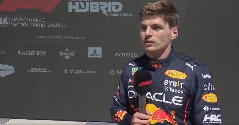 Video. De reactie van Max Verstappen na zijn overwinning in Canada