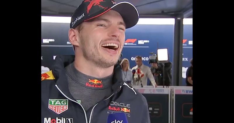 Video. De reactie van Max Verstappen na zijn overwinning in Hongarije