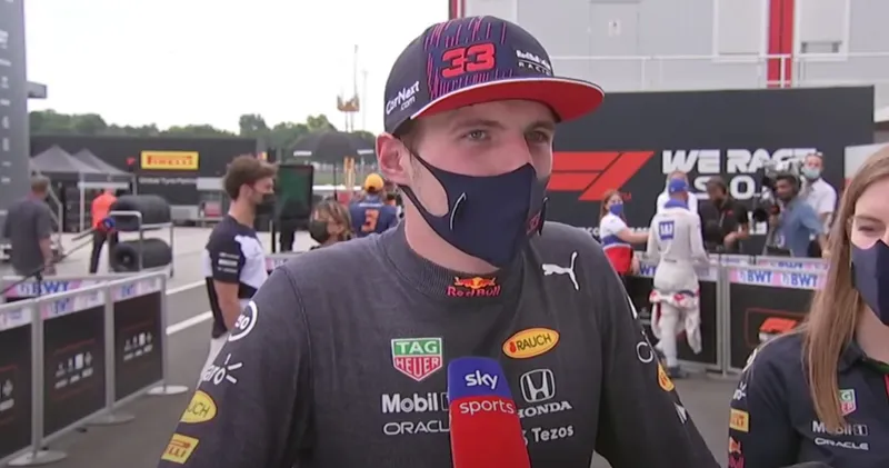Video. Max Verstappen reageert op de Grand Prix van Hongarije