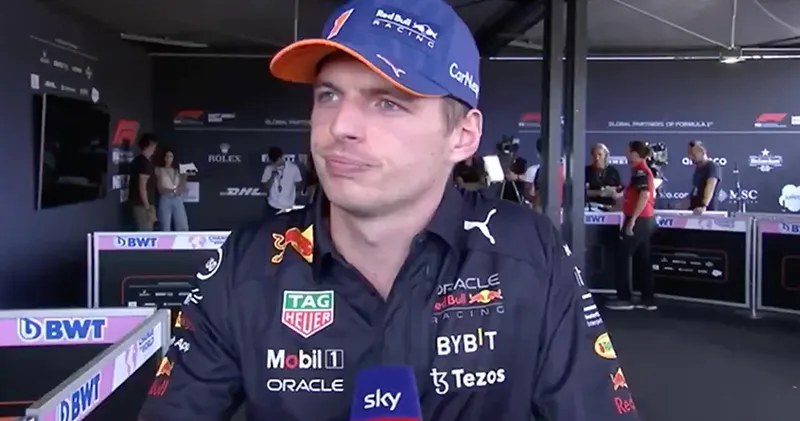 Video. Max Verstappen reageert op vertrek van Daniel Ricciardo