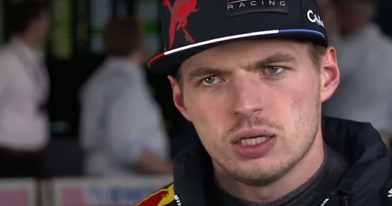 Video. De reactie van Max Verstappen na zijn race op Silverstone