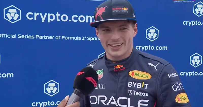 Video. De reactie van Max Verstappen na de Sprint op Imola