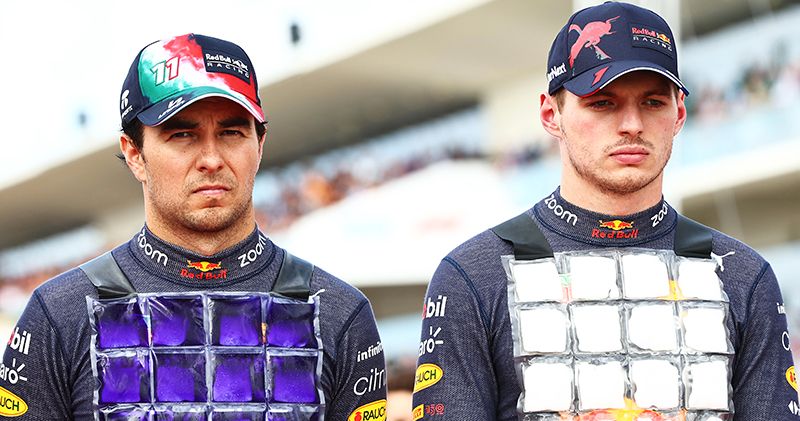 Max Verstappen laat mot met Sergio Pérez achter zich: 'Daar zijn we professioneel genoeg voor'