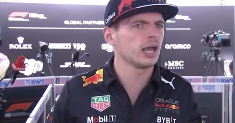 Video. Max Verstappen neemt het op voor Sky Sports-verslaggeefster