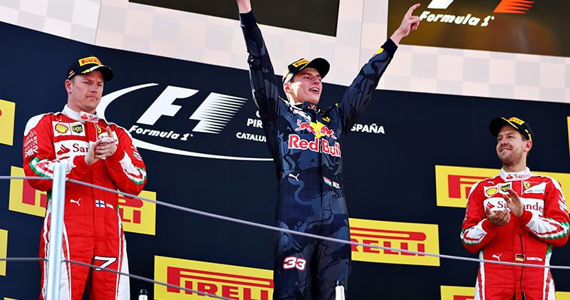 Vandaag zes jaar geleden: Max Verstappen wint zijn eerste Grand Prix
